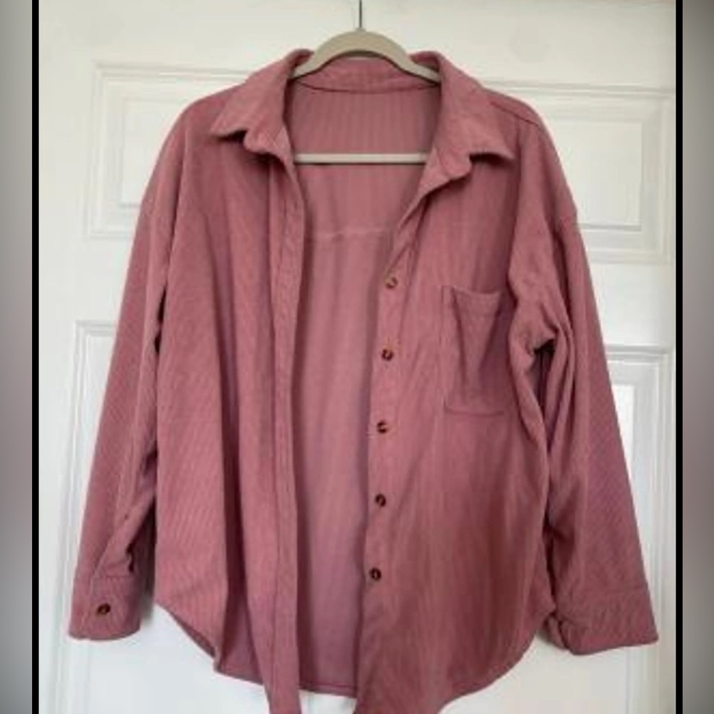 Pink Button-Up Shirt - Picture 5 of 8